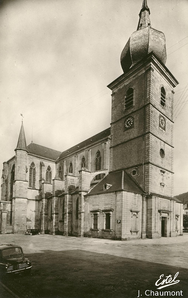 Remiremont/Remiremont. L'Eglise (2)